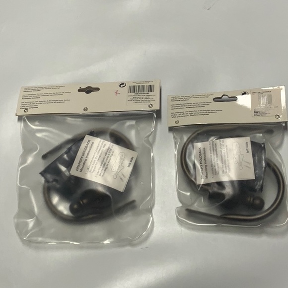 Umbra Curtain Holdbacks, 2 sets - Picture 2 of 3